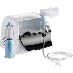 NEBULA SPACER - Air Liquide Medical - familie-aerosol-vernevelaar - geïntegreerd aerosol-therapiesysteem met Rinowash neusdouche