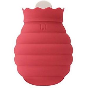 OIFAODAO, Heetwaterflessen Heetwaterzak Met water gevulde siliconen warmwaterkruik Herbruikbare draagbare met warm Heetwaterzak/O,Warmwaterkruik(D)