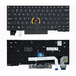 Laptoptoetsenbord voor LENOVO voor Thinkpad X280 A285 X390 X395 X13 L13 S2 5TH GEN(X13 L13 X280 M)