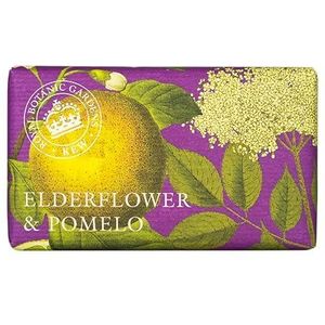 Royal Botanical Gardens, Kew Elderflower & Pomelo Shea Butter Soap, 240g