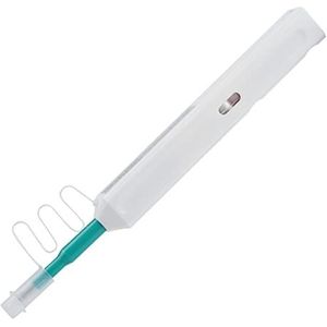 AWEHIRU Glasvezel reinigingspen met één klik, 2,5 mm FC/SC/ST-connector met één klik, glasvezelreiniger, reinigingspen voor glasvezelreiniger, reinigingspen, wit
