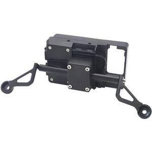 Navigatiebeugelbord GPS Voor XMAX300 Navigatiebeugel ZWART Mobiel GPS-navigatiestation Frameplaatbeugel Navigatie beugel(Set)