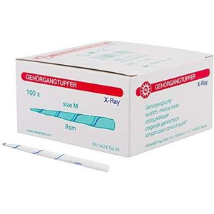 X-RAY gehoorgangdoekje met röntgencontrastdraad 100 st./pck, maat: M