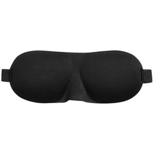 3D slaapmasker, blokkeert licht oogmasker voor slaapcomfort, oogschaduw voor reizen, dutje, blinddoek, slaaphulp, ooglapmaskers (zwart)