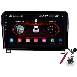 Android 15 Autoradio voor T-oyota Tundra (2007-2013) 9 inch 2K touchscreen 2000 * 1200 Android hoofdunit multimedia speler met Carplay GPS-navigatie, BT 5G, WiFi, DSP en SWC,Y3