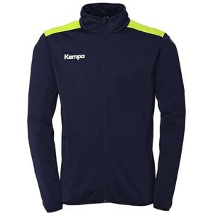 uhlsport Kempa Emotion 27 Poly Handbal trainingsjack voor heren en jongens - zonder capuchon met zakken met ritssluiting