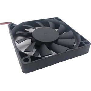 5 V, 12 V, 24 V, kogellagers, 7010, 70 mm, 70 x 70 x 10 mm, koelventilator, computer, CPU, koelventilator met 2 pinnen (Sleeve Bearing, USB 100 cm, 12 V)