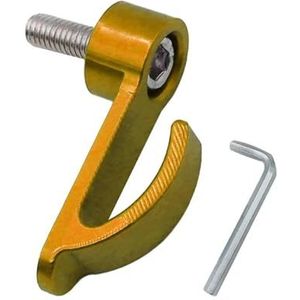 Voor Suzuki Voor Bandit 650 Gsf Pcx 160 Motorstuur Universele CNC-motorfiets Gathaak Helmtas Draaghouder Accessoires Duurzame Haak(Goud)