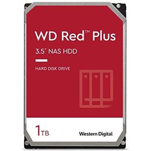 Harde schijf Western Digital Red WD10EFRX 3,5 inch 1 TB Sata III 7200 rpm Buffer 64 MB