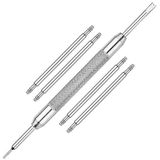 MMOBIEL Horlogeband Heavy Duty Spring Bar, set van 4 roestvrijstalen horlogebandpennen, diameter 1,8 mm, INCL. verwijderingsgereedschap, 22 mm