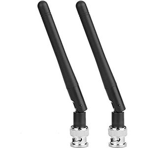 Aukson 2 stuks UHF-antenne met BNC-aansluiting voor EW100 EW300 EW500 G3 ontvanger HM
