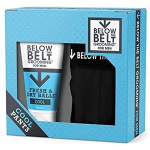 Below The Belt Grooming - Gift Set - Deodorant en Boxershort - Zwart - Bescherming tegen Zweet en Geur