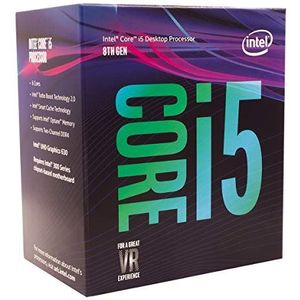 Intel® Core™ i5-8600 Desktopprocessor 6 Core tot 4,3 GHz Turbo LGA1151 300-serie 65 W (gereviseerd)