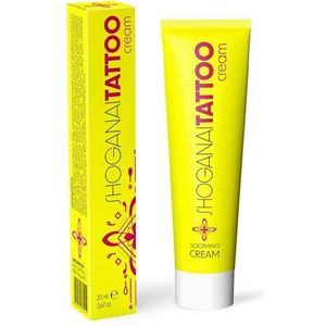 Sterke verdovende crème voor permanente tatoeages die beschermt, hydrateert, verlichting biedt en de huid regenereert - Tube van 20 ml