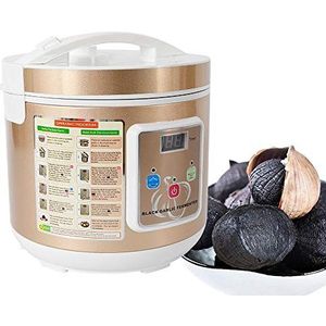WUPYI2018 Zwarte knoflook fermentatiemachine, 90 W, intelligente fermentatiemachine, huishouden, doe-het-zelf, zymolysis pot, capaciteit 5 l