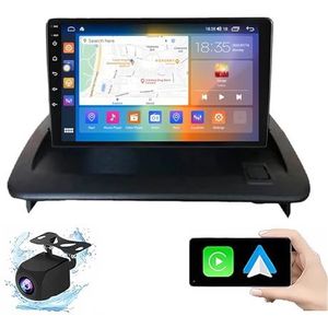 Android 13.0 2 Din Autoradio 10"" Touchscreen Auto Stereo Voor VOLVO C30 S40 V50 C70 2006-2012 Met Draadloze Carplay Android Auto GPS Navigatie AHD Omgekeerd Beeld Stuurwielbediening(P6(6G+128G))