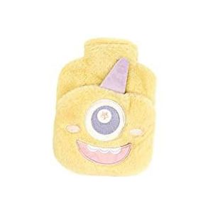 DieffematicRSD Warmwaterkruik Warmwaterkruik Zakontwerp Explosiebestendig Leuke cartoonvorm Handwarmer Herbruikbare eenhoorns Heetwaterzak Cadeau (Color : Yellow)