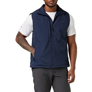 Regatta Mens Flux softshell vest, waterafstotend, winddicht (XL) (marineblauw/marineblauw)