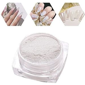 1PC Nail Glitter Powder Powder Nail Polish Pearl Manicure Shimmer Dipping Powder Nail Chrome Pigment Dust