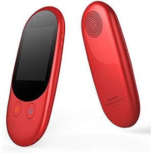 Smart Language Translator Device, cameravertaalfunctie WiFi 52 internationale talen, 74 lokale dialecten voor reizen leren, zakelijk winkelen, roze Decoration