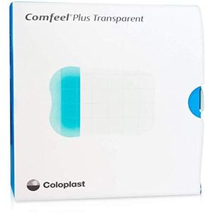Comfeel Plus - Transparant - Hydrocolloïde Verbanden - 5 x 7 cm - 10 Exemplaren