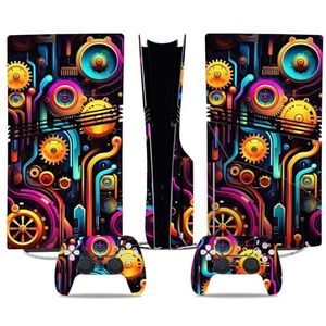 Voor PS5 PRO Skin Digital Edition Console En Controller Vinyl Cover Skins Wraps Krasbestendig, Compatibel Met Voor PS5 Digital Edition Pro 55484 Geen Schuimvorming Bubbelvrij