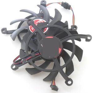 2 stuks 12V VGA-ventilator voor kleurrijke grafische kaartkoeling voor GTX1660 1650 1660S RTX2060S 4-draads 4-pins