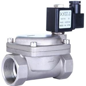 1-1/4"" Hoge druk 1.6Mpa 0927 normaal Gesloten 304Stainless staalsolenoïdeklep met Energie - besparingsmodule (24VAC_EPDM-SEAL)