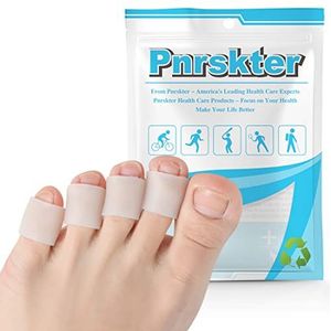 Teenbeschermer, 20 Stuks Gel Teenbeschermer Tube, Nieuw Materiaal, Siliconen Teenbeschermer Kleine Teen, Gel Toe Cap, Voor Blaren, Teennagels Verlies, Verlicht de Pijn Van Het Wrijven Tussen de Tenen.