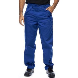 Werkbroek voor Heren, Classic, Maten S-XXXL, Schilders Werkbroek Cargo Gemaakt in de EU, Blaumann, Werkkleding Work Trousers, Blauw, 52
