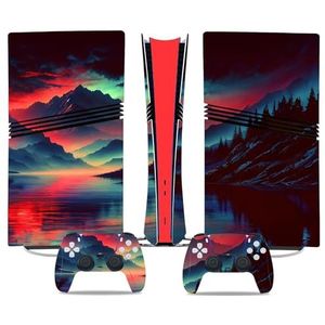 Voor PS5 PRO Skin Digital Edition Console En Controller Vinyl Cover Skins Wraps Krasbestendig, Compatibel Met Voor PS5 Digital Edition Pro 59155 Geen Schuimvorming Bubbelvrij