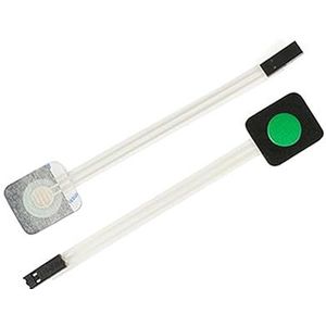 KAIEIRUK 10 stks 1 2 3 4 Key Knop Membraan Schakelaar Array Toetsenbord Toetsenbord Configuratiescherm Pad (1 toets groen)