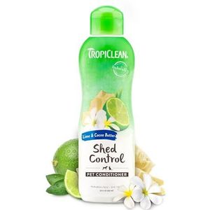 Tropiclean Lime & Cocoa Butter Conditioner voor huisdieren, klauwhamer,