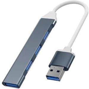 7-in-1 USB HUB USB Docking Station Extender 5Gbps Hoge Snelheid USB 3.0 HUB USB Splitter Met Schakelaarbediening(F 4-IN-1)