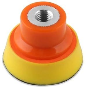ZHaotn 2""/3""/4""/5""/6""/7"" Polijststeunpads for autowaxen Schuurschijfplaat M10 M14 M16 Polijstmachine Slijpgereedschap