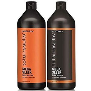 MATRIX Total Results Mega Sleek Shampoo 1000 ml + conditioner 1000 ml