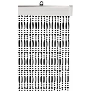 Wicotex-Vliegengordijn-deurgordijn- Perla 100x240 cm zwart