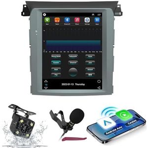 Android 14 Autoradio Navi voor S-ubaru Forester (2018-2021) 9.7 ""Screen multimediaspeler met draadloze carplay GPS-navigatie 2 Din Radio Bluetooth 5.0 HIFI FM 5G-WiFi SWC RDS MIC,M400s