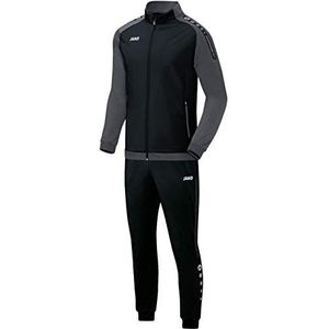 JAKO Heren trainingspak polyester Champ, zwart/antraciet, L, M9117