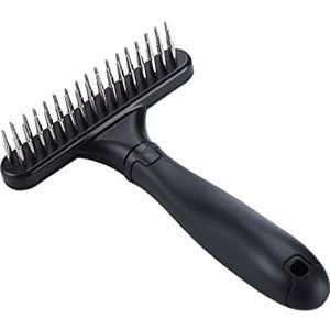 DieffematicSZ kam Cleaning Gold Floating Hair Open Knot Comb Articles