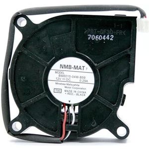 BM6015-04W-B59 6015 Worm Gear Drum fan 12V 0.29A dual ball cpu fan