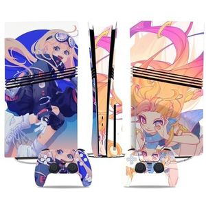 Voor PS5 PRO Skin Digital Edition Console En Controller Vinyl Cover Skins Wraps Krasbestendig, Compatibel Met Voor PS5 Digital Edition Pro 76395 Geen Schuimvorming Bubbelvrij