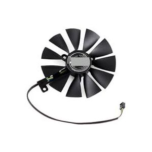 87MM FDC10U12S9-C koelventilator voor ASUS voor GeForce RTX 2080 2070 2060 DUAL voor geavanceerde OC voor GAMING grafische kaartkoelventilator(Black A-Fan)