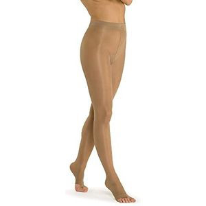 Solidea Collant 140 den CAMEL punta aperta VENERE 140 OPEN TOE 18/21 mmHg Art. 0480A4 Size S