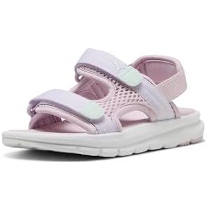 PUMA Uniseks kindersandalen Evolve Hook and Loop, Rose Mauve Lila Frost Peaceful Blue, 12 Little Kid