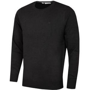 Calvin Klein Heren trui met ronde hals - Grafiet - L