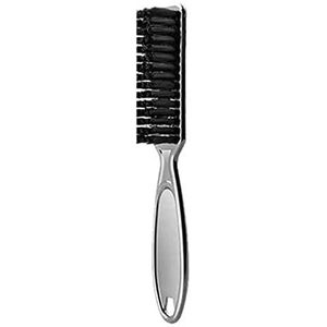 DieffematicSZ kam Professional Handy Tools Men Women Comb Scissors Cleaning Brush Barber Accessories Salon Barber Tool Beard Brush Hair Styling (Color : Silver)