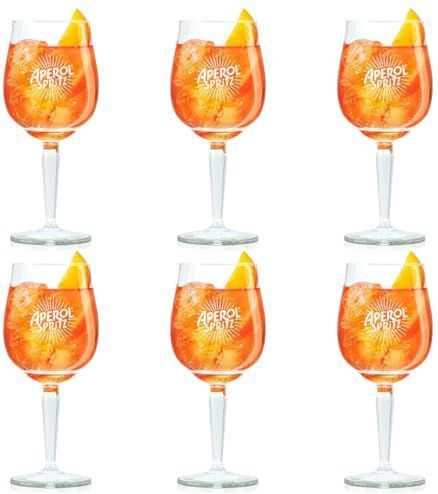 Aperol Spritz Glazen 450 ml - 6 stuks
