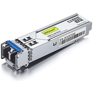 10Gtek for Ubiquiti UniFi 1G SFP LX Singlemode Transceiver UF-SM-1G, 1000Base-LX Fibre Mini-Gbic Module, Dual LC Connector, 1310nm, 10km