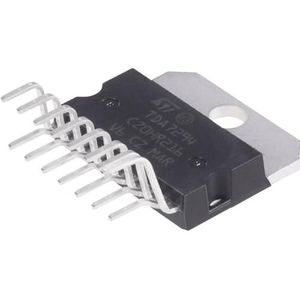 STMICROELECTRONICS TDA7294V Audio Power Amplifier, AB, 1 Channel, 100W, ± 10V to ± 40V, Multiwatt, 15 Pins(1 piece)